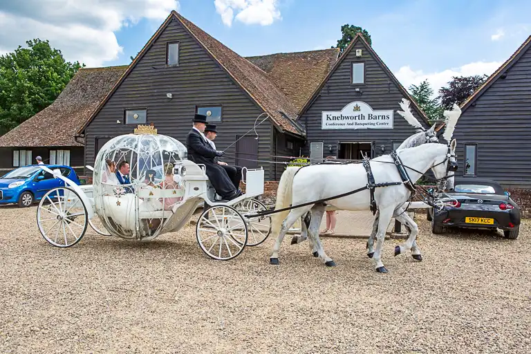 Wedding photography at Knebworth Barns, Knebworth