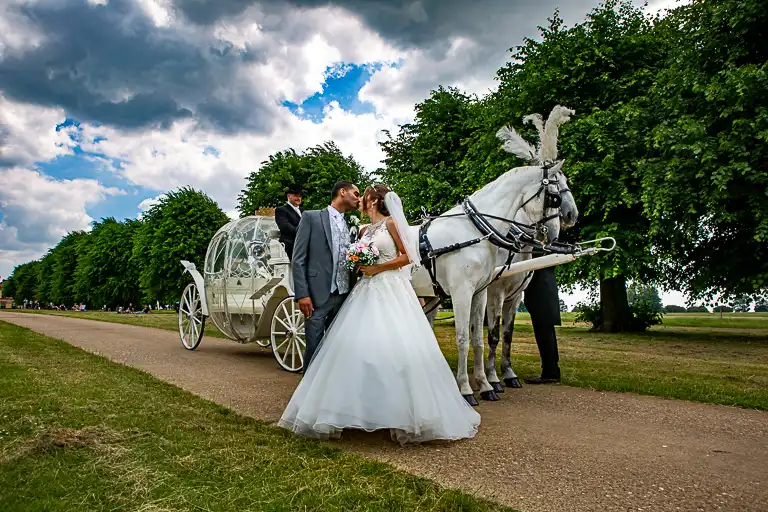 Wedding photography at Knebworth Barns, Knebworth
