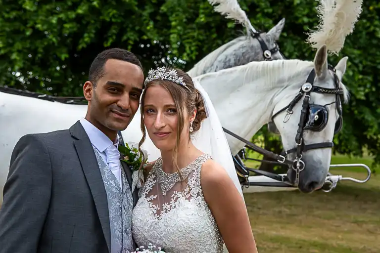 Wedding photography at Knebworth Barns, Knebworth