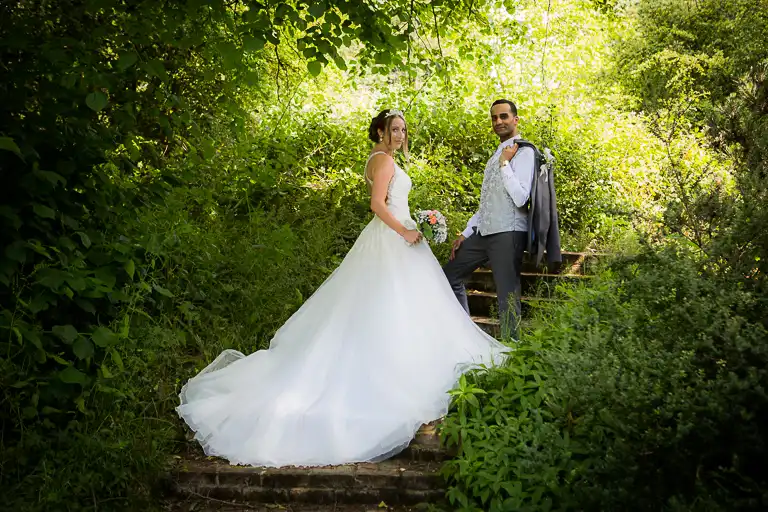 Wedding photography at Knebworth Barns, Knebworth