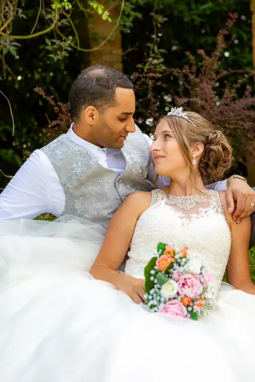 Wedding photography at Knebworth Barns, Knebworth