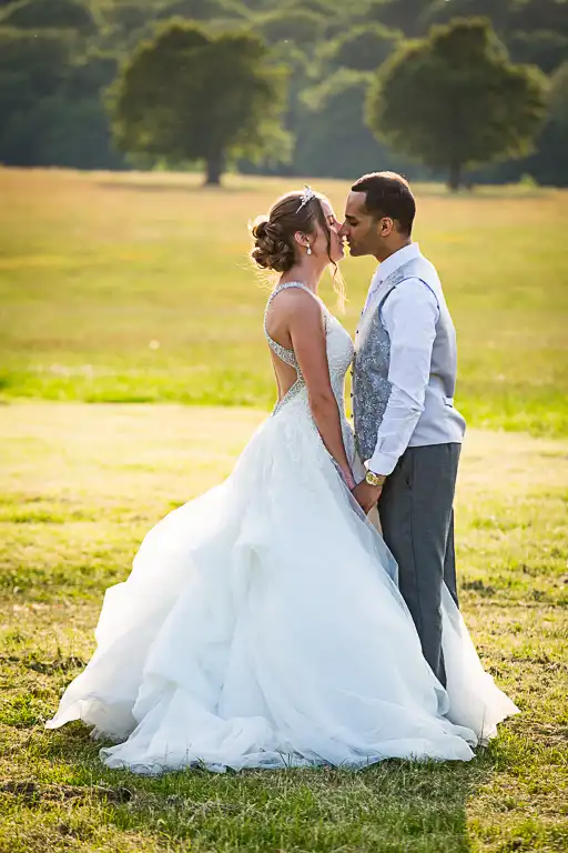 Wedding photography at Knebworth Barns, Knebworth