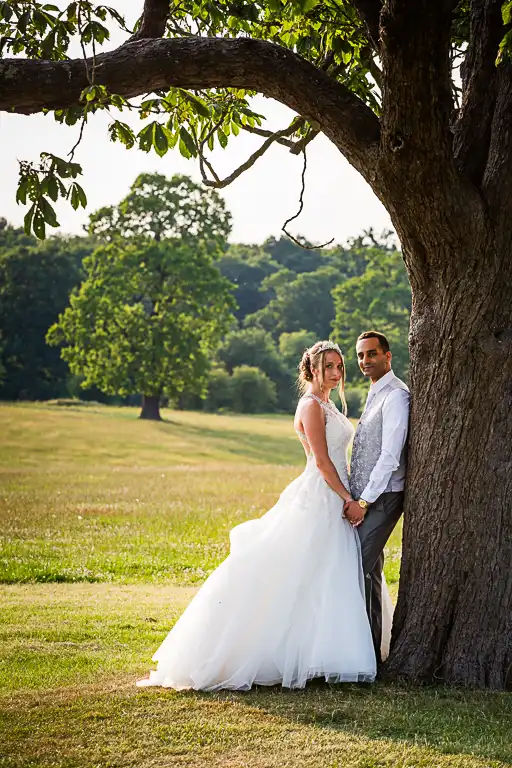 Wedding photography at Knebworth Barns, Knebworth