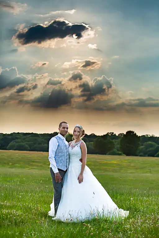 Wedding photography at Knebworth Barns, Knebworth