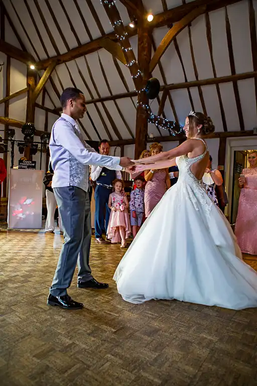 Wedding photography at Knebworth Barns, Knebworth