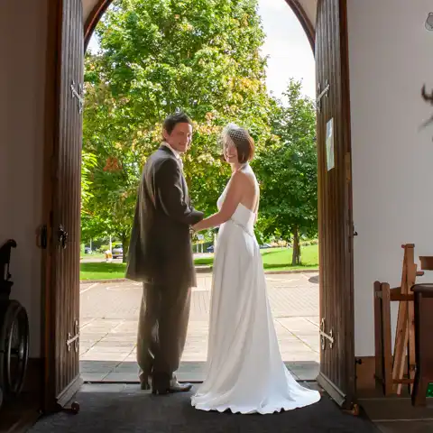 wedding photography at St Pauls Church Letchworth and Letchworth Hall Hotel
