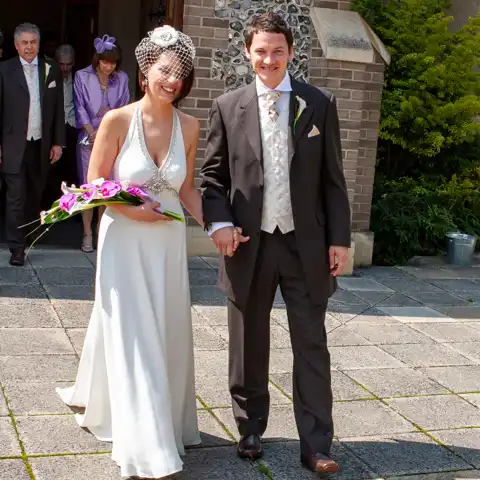 wedding photography at St Pauls Church Letchworth and Letchworth Hall Hotel