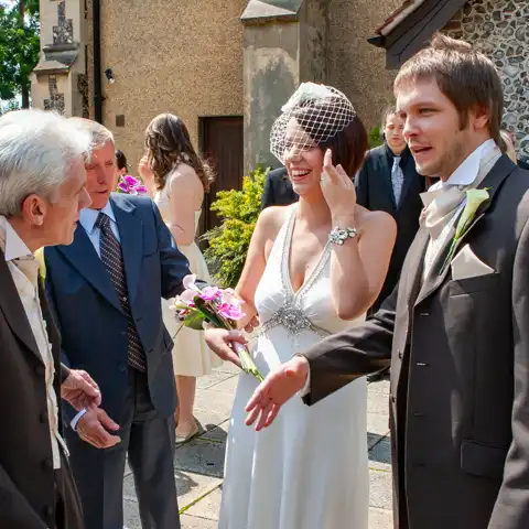 wedding photography at St Pauls Church Letchworth and Letchworth Hall Hotel