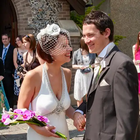 wedding photography at St Pauls Church Letchworth and Letchworth Hall Hotel