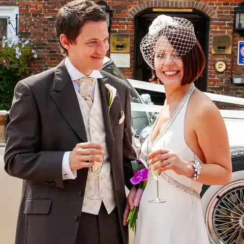 wedding photography at St Pauls Church Letchworth and Letchworth Hall Hotel