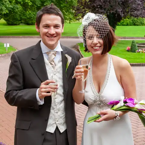wedding photography at St Pauls Church Letchworth and Letchworth Hall Hotel