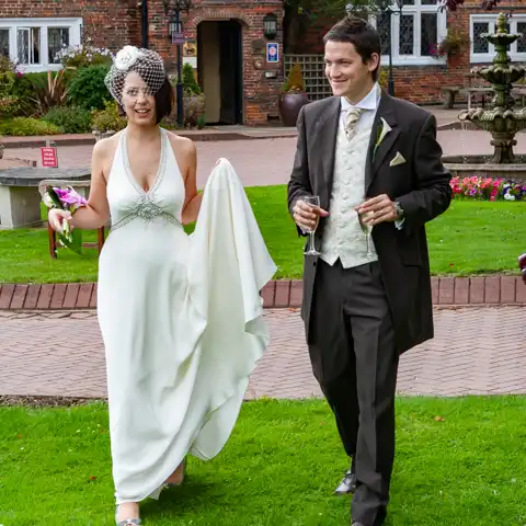 wedding photography at St Pauls Church Letchworth and Letchworth Hall Hotel