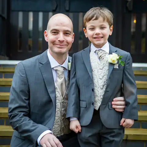 wedding photography at St Hildas Church Stevenage and Letchworth Hall Hotel