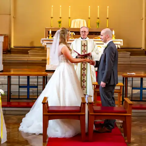 wedding photography at St Hildas Church Stevenage and Letchworth Hall Hotel