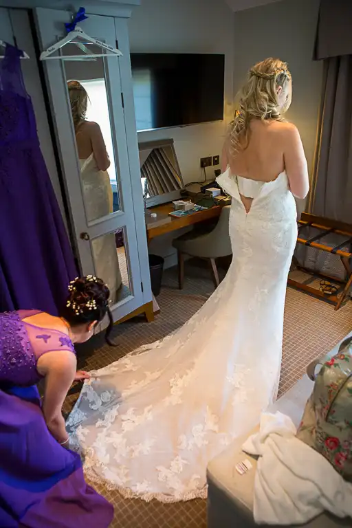 Wedding photography at Shenley Cricket Centre, Shenley