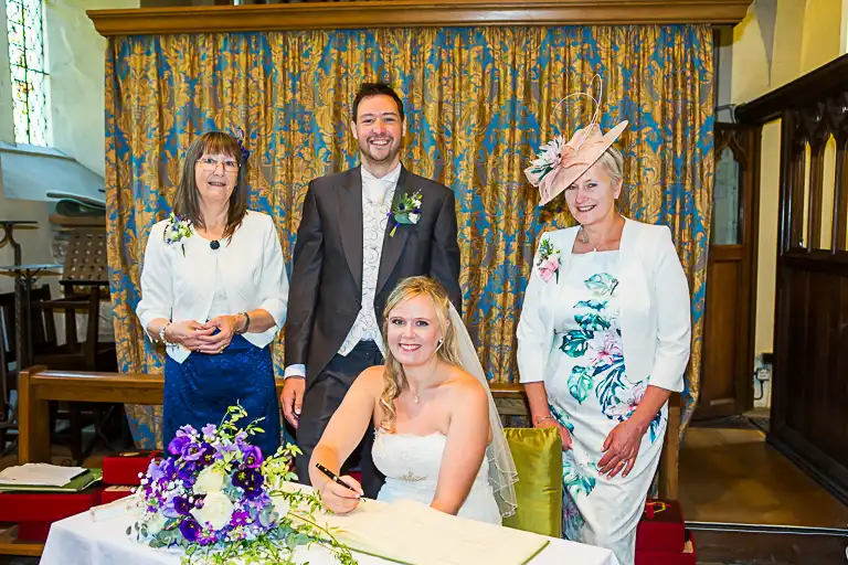 Wedding photography at Shenley Cricket Centre, Shenley