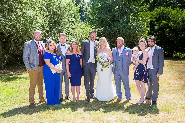 Wedding photography at Shenley Cricket Centre, Shenley