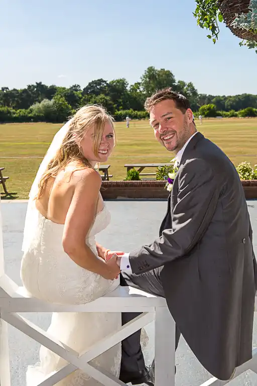 Wedding photography at Shenley Cricket Centre, Shenley