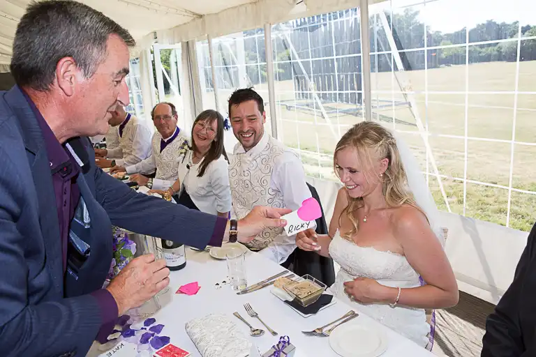 Wedding photography at Shenley Cricket Centre, Shenley