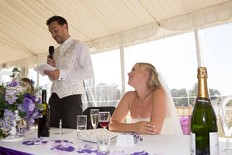 Wedding photography at Shenley Cricket Centre, Shenley