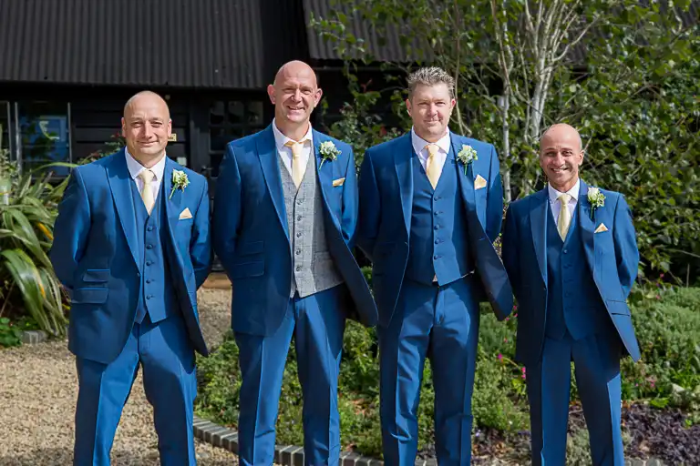 Wedding photography at South Farm, Royston