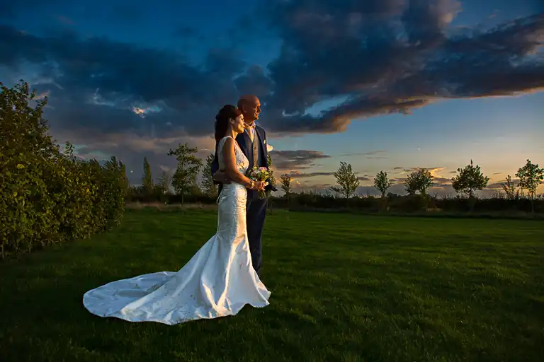 Wedding photography at South Farm, Royston