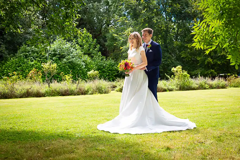 Wedding photography at Morden Hall, Wimbledon