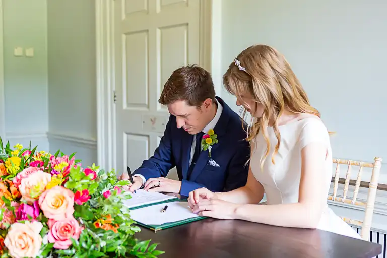 Wedding photography at Morden Hall, Wimbledon