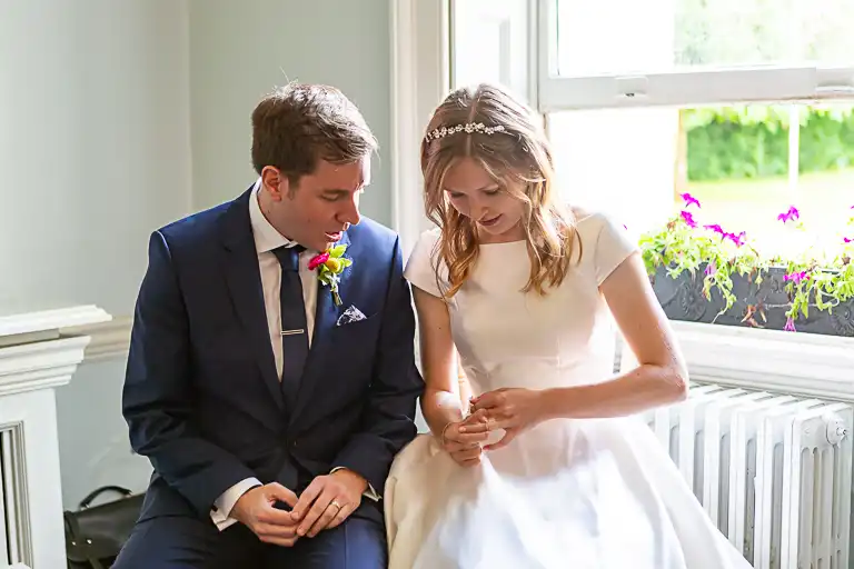 Wedding photography at Morden Hall, Wimbledon