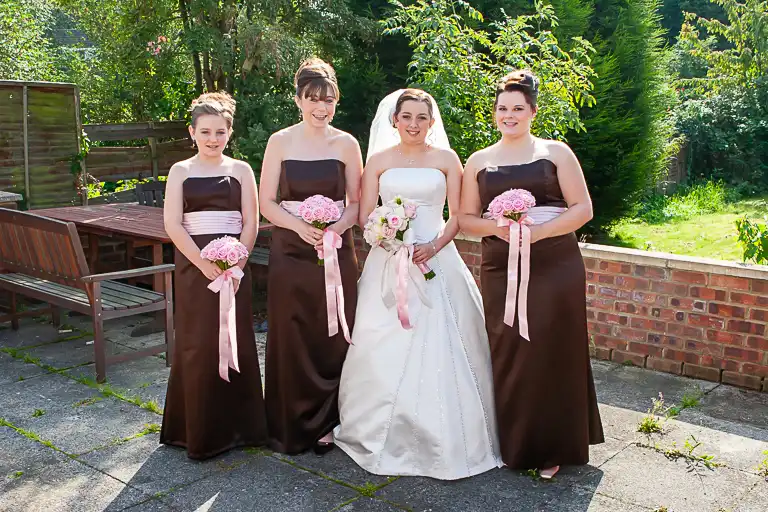 Wedding photography at Towcester Racecourse, Northamptonshire