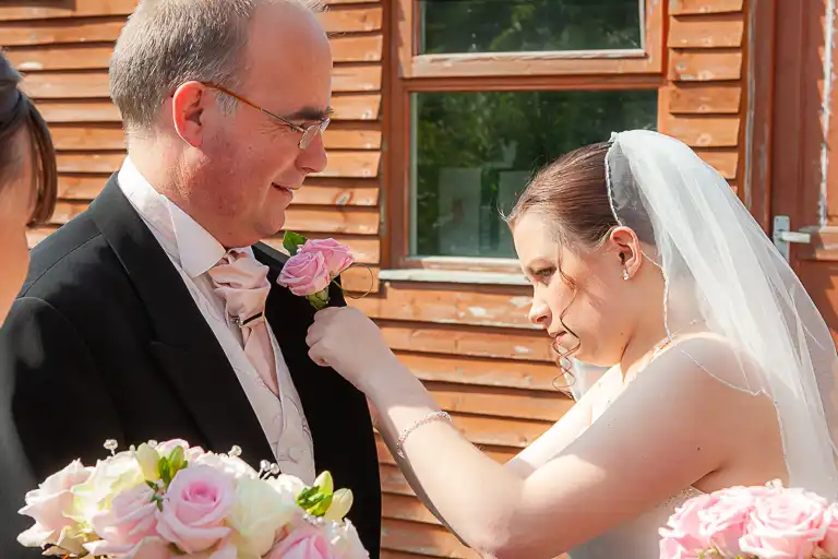 Wedding photography at Towcester Racecourse, Northamptonshire