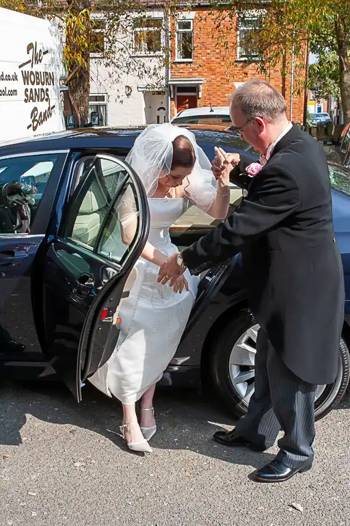 Wedding photography at Towcester Racecourse, Northamptonshire