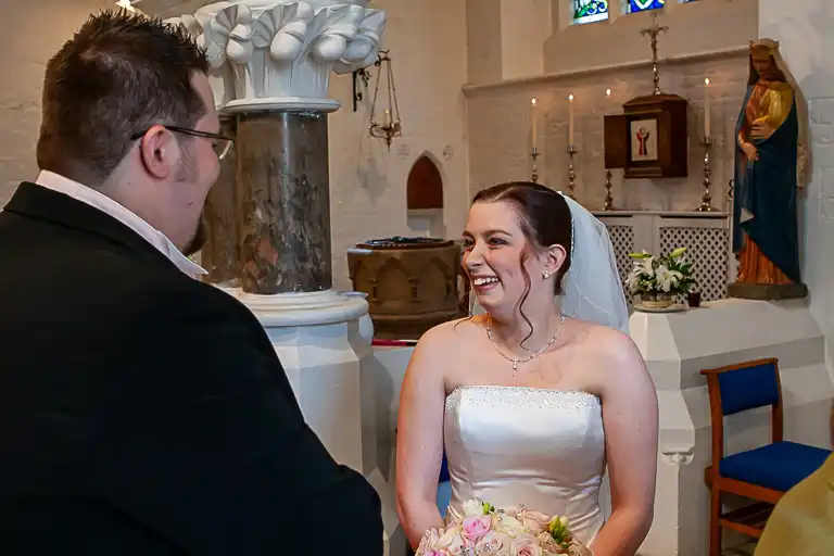 Wedding photography at Towcester Racecourse, Northamptonshire