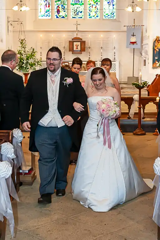 Wedding photography at Towcester Racecourse, Northamptonshire