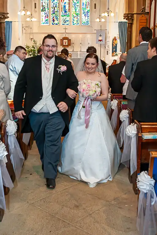 Wedding photography at Towcester Racecourse, Northamptonshire