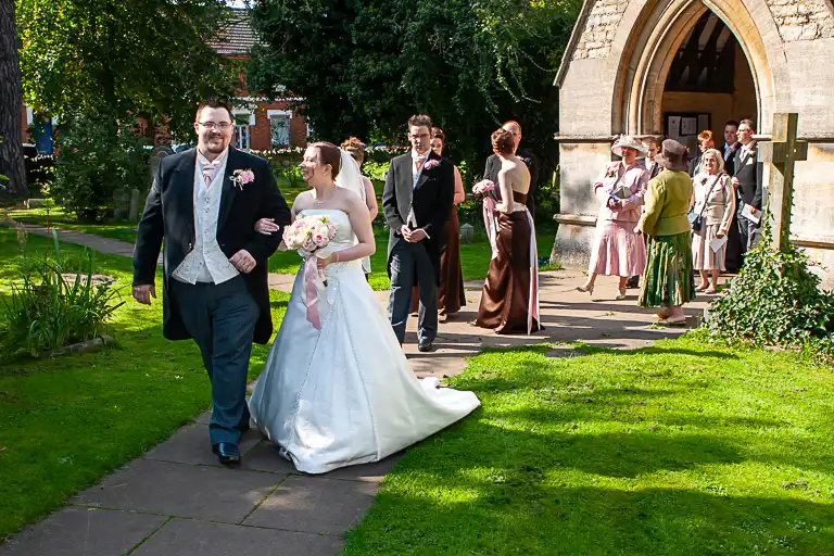 Wedding photography at Towcester Racecourse, Northamptonshire