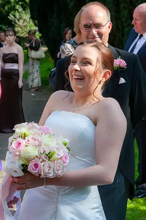 Wedding photography at Towcester Racecourse, Northamptonshire