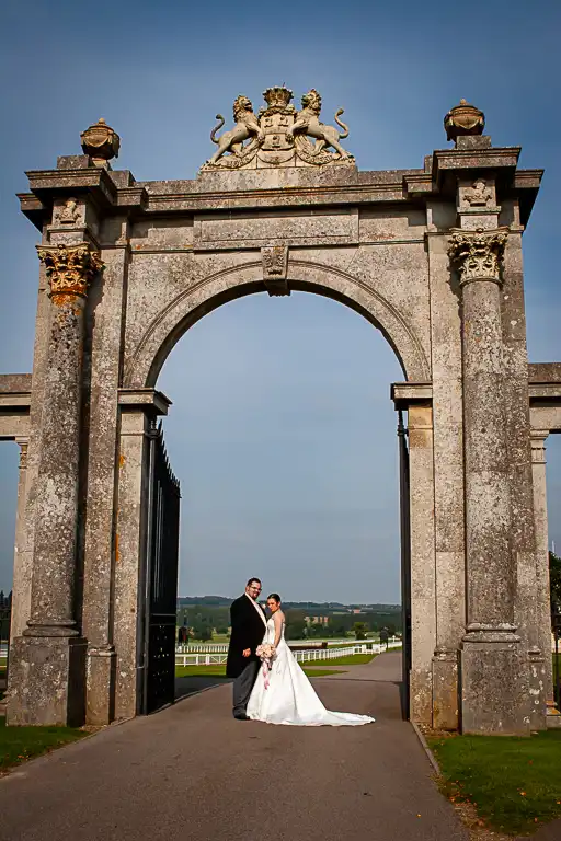 Wedding photography at Towcester Racecourse, Northamptonshire