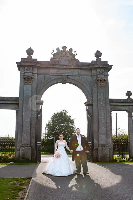 Wedding photography at Towcester Racecourse, Northamptonshire