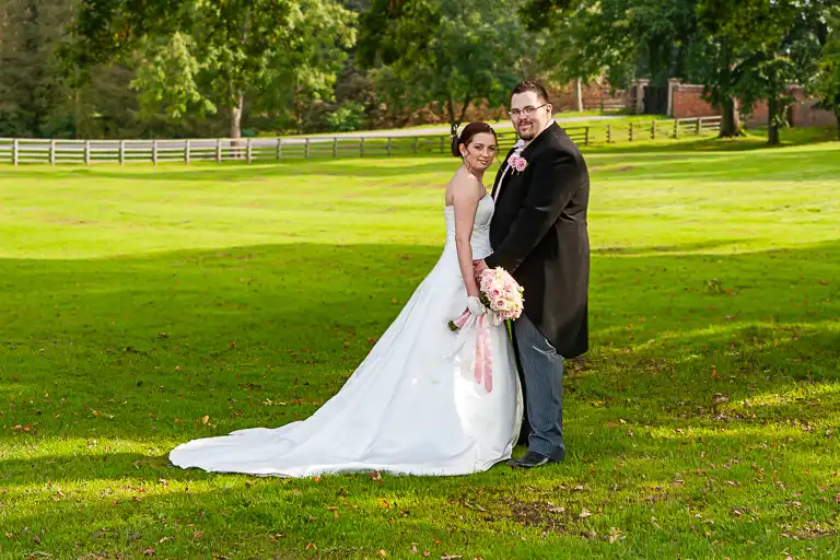 Wedding photography at Towcester Racecourse, Northamptonshire