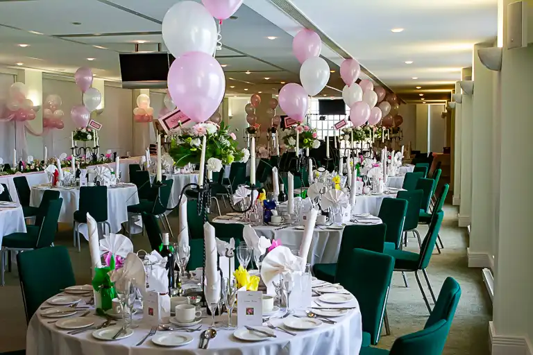 Wedding photography at Towcester Racecourse, Northamptonshire