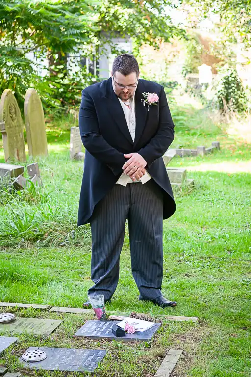 Wedding photography at Towcester Racecourse