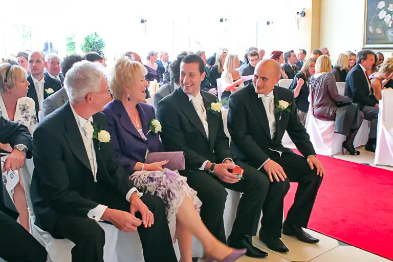 Wedding photography at Whittlebury Park Hotel, Northamptonshire