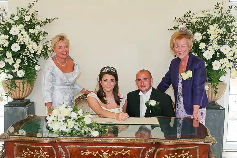 Wedding photography at Whittlebury Park Hotel, Northamptonshire