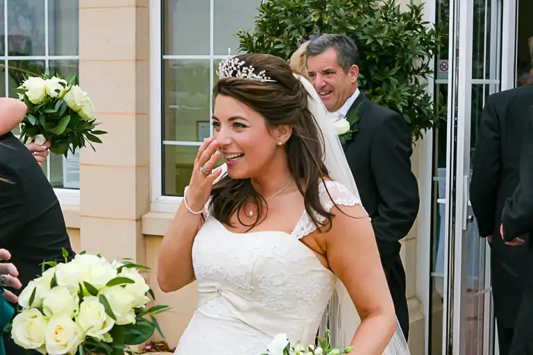 Wedding photography at Whittlebury Park Hotel, Northamptonshire