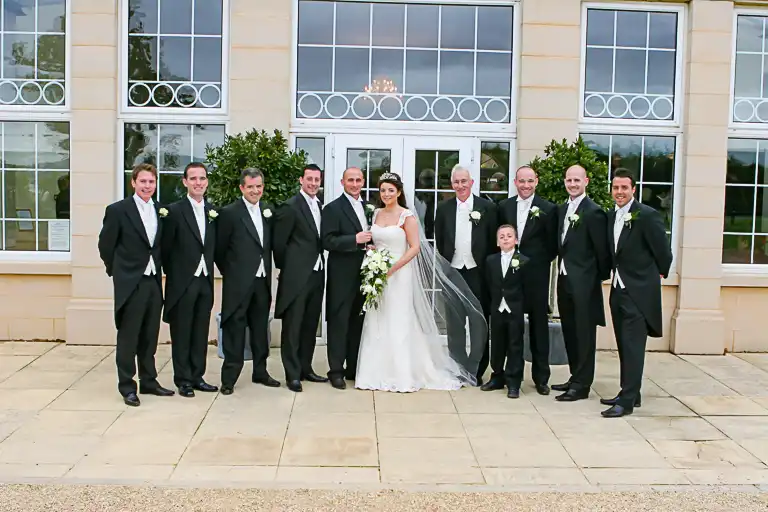 Wedding photography at Whittlebury Park Hotel, Northamptonshire