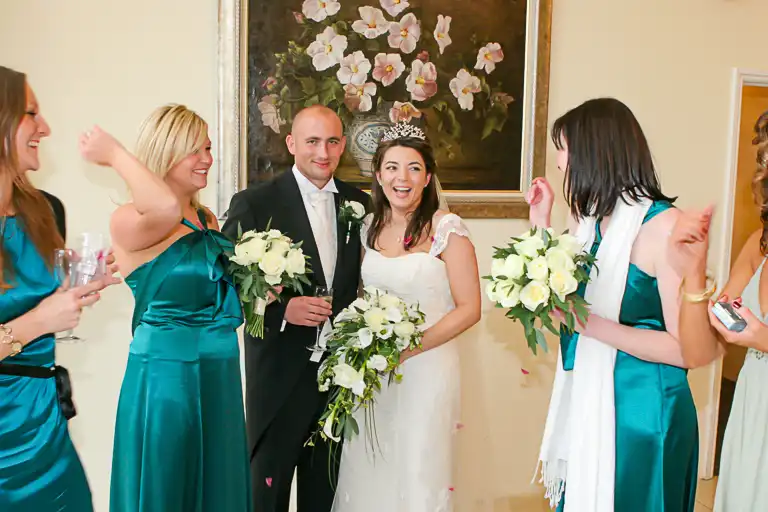 Wedding photography at Whittlebury Park Hotel, Northamptonshire