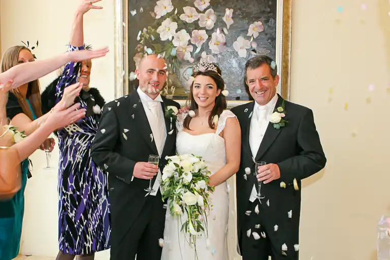 Wedding photography at Whittlebury Park Hotel, Northamptonshire